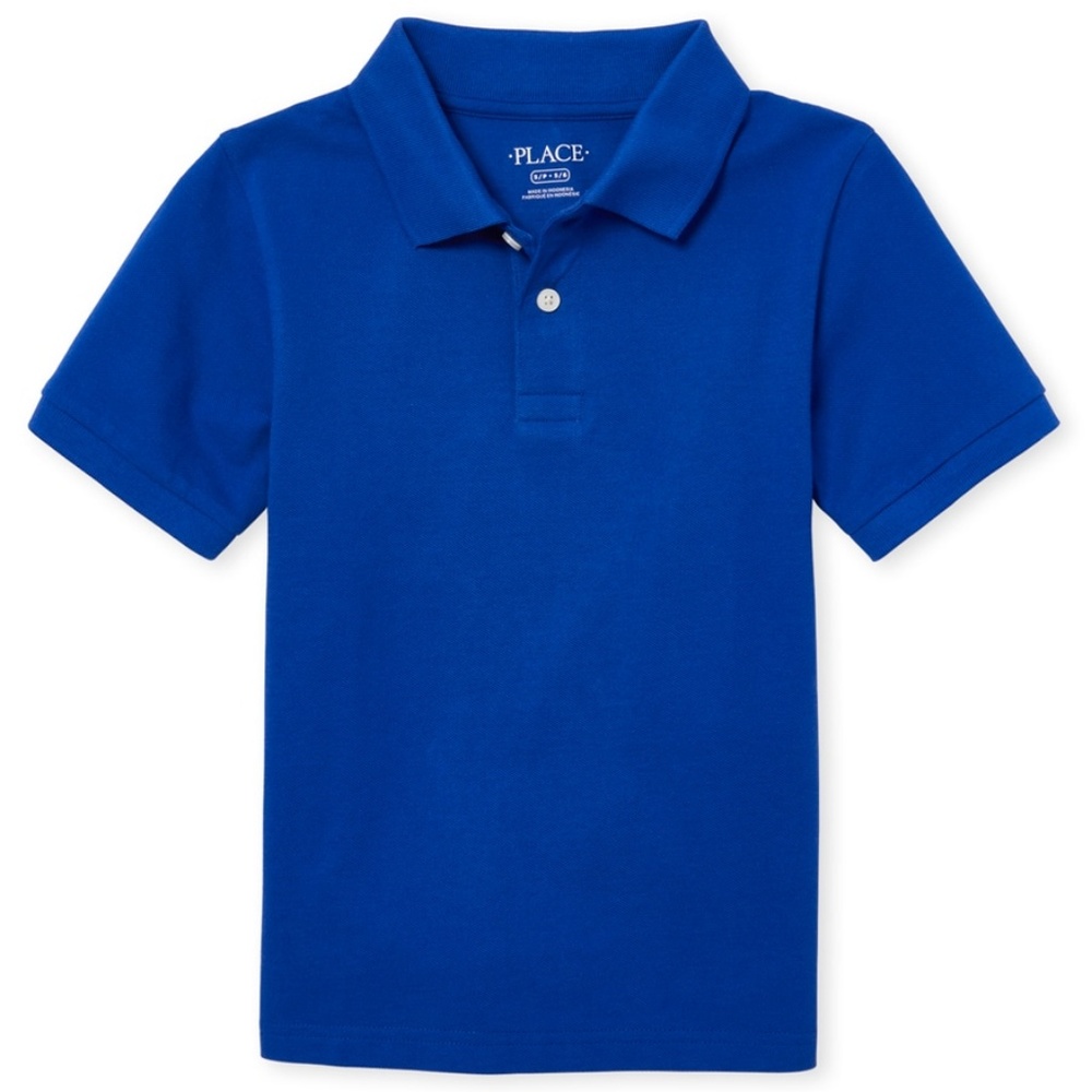 Boys Uniform Pique Polo